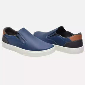 Tênis casual slip on Masulino