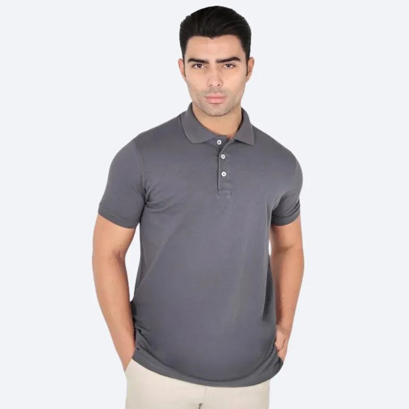 Camisa Polo azul Masculino