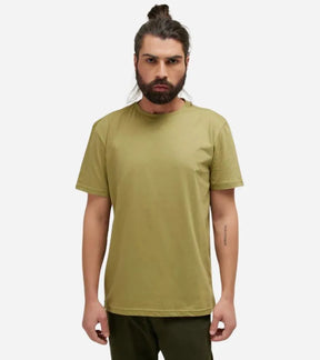 camiseta verde masculina