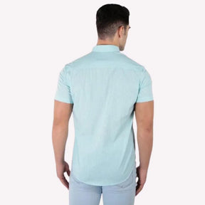 Camisa Slim Fit Xadrez Masculina