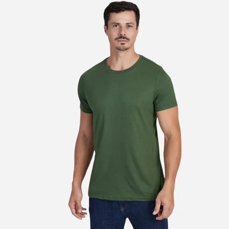 Camiseta verde Masculina

