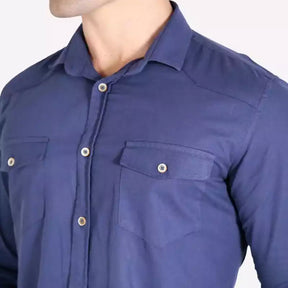 Camisa slim Classic Masculino