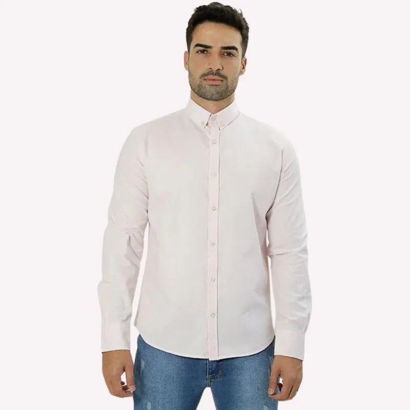 Camisa Social Branca Masculina