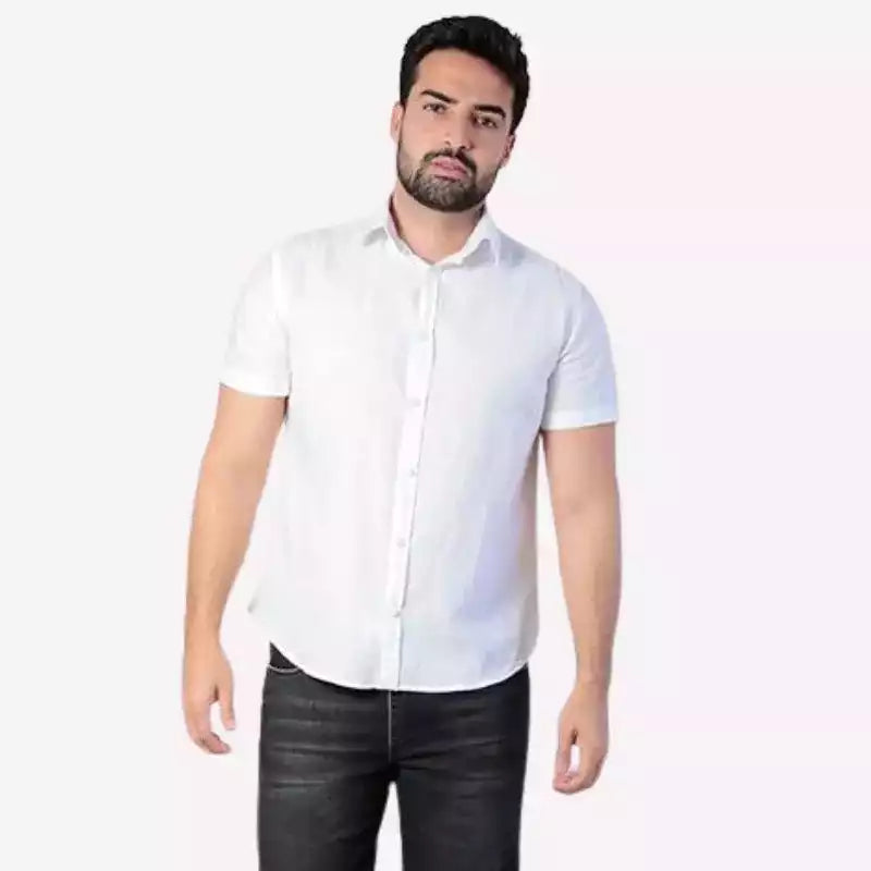 Camisa Social Branca Masculina